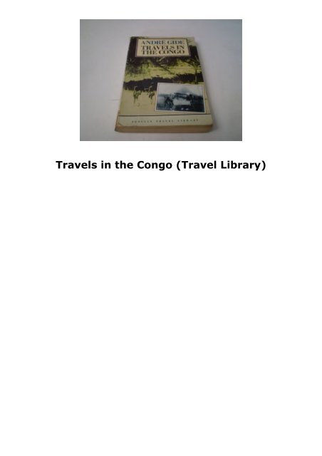 Travels in the Congo (Travel Library)