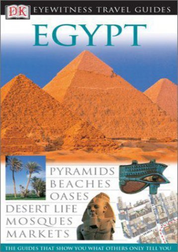 Egypt (Eyewitness Travel Guides)