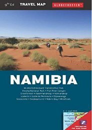 Namibia Travel Map (Globetrotter Travel Map)