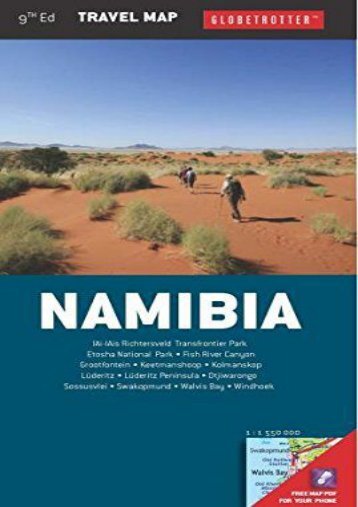 Namibia Travel Map (Globetrotter Travel Map)
