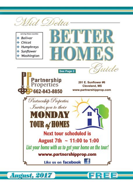 Mid Delta Better Homes - August  2017