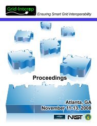 Proceedings - GridWise® Architecture Council