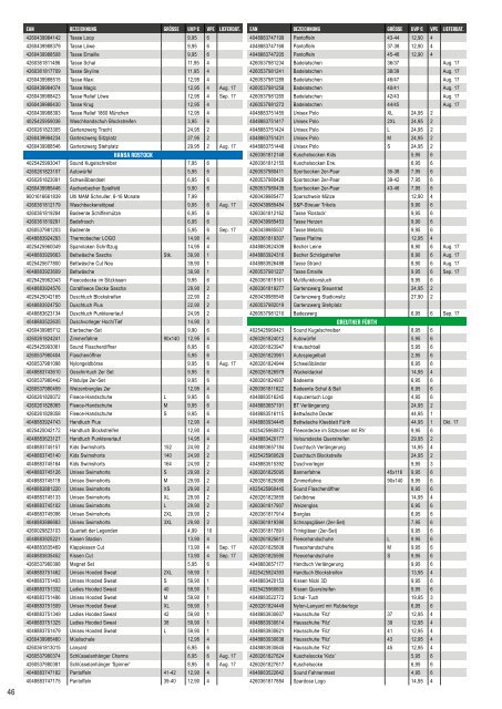 VertriebsArena Sportkatalog 17/18