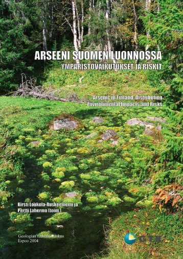 arseeni järvisedimenteissä - arkisto.gsf.fi - Geologian tutkimuskeskus