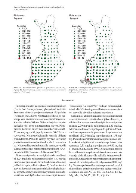 arseeni järvisedimenteissä - arkisto.gsf.fi - Geologian tutkimuskeskus