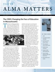 alma matters alma matters - Office of Graduate Studies - Tufts ...