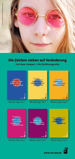 Carl-Auer Verlag Neuerscheinungen Herbst 2017