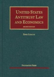  Read PDF s United States Antitrust Law and Economics (University Casebook Series) -  Online - By Einer Elhauge