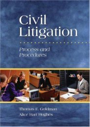 Download Ebook Civil Litigation: Process and Procedures -  Unlimed acces book - By Thomas F. Goldman