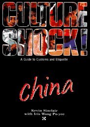 Culture Shock! China ( A Survival Guide to Customs   Etiquette)