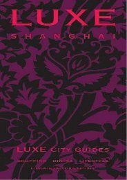 LUXE Shanghai (LUXE City Guides)