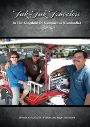 Tuk-Tuk Travelers: In The Kingdom Of Kampuchea (Cambodia)