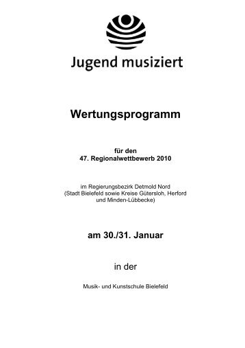 Musik- und Kunstschule Bielefeld - Musikschule für den Kreis ...