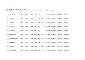 Akt. RL 07 08 Stand 10.12.2007_2 - Jugendsegler