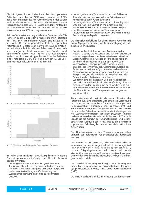 journal - Tumorzentrum Erfurt eV
