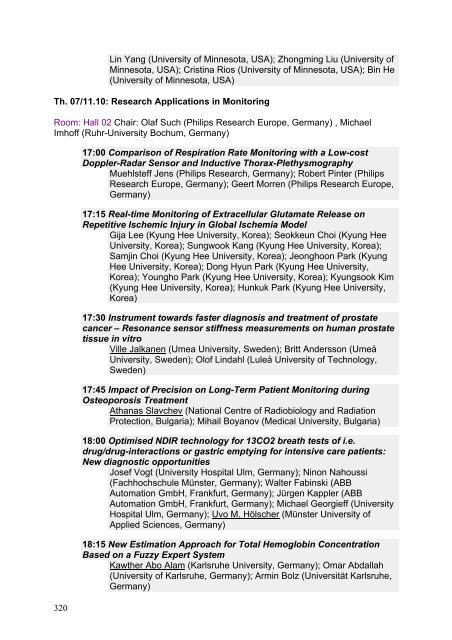 11th International Congress of the IUPESM - Medical Physics and ...