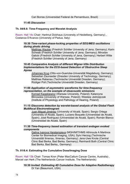 11th International Congress of the IUPESM - Medical Physics and ...