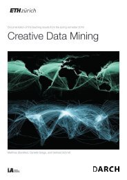 Creative Data Mining:  Documentation of the Teaching Results from the Spring semester 2016