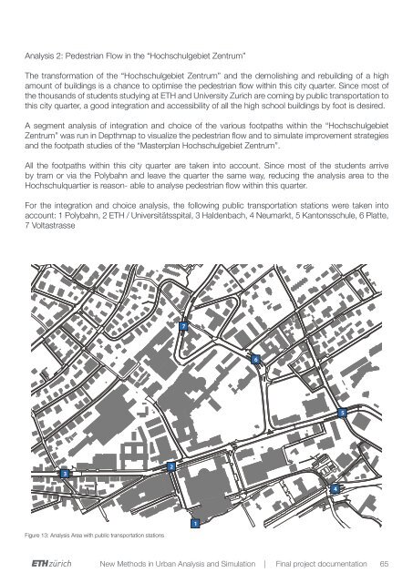 Digital Urban Simulation : Documentation of the Teaching Results from the Autumn Semester 2015