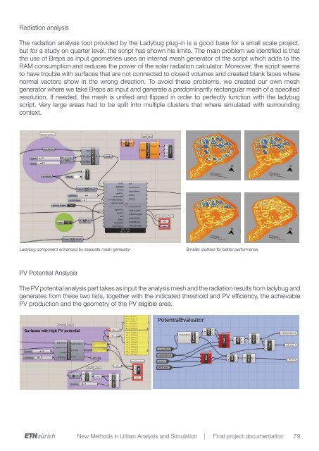 Digital Urban Simulation : Documentation of the Teaching Results from the Autumn Semester 2015