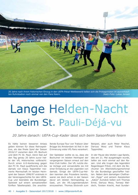 100% VfL Bochum – Ausgabe 5