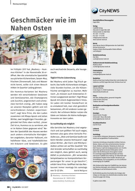 CityNEWS Ausgabe 03 / 2017