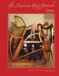 The American Harp Journal - Extras - Summer 2017 (revised)