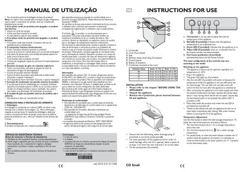 KitchenAid ICF 150/1 IG - ICF 150/1        IG EUR (850791101020) Istruzioni per l'Uso