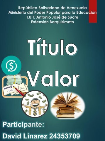 titulo valor