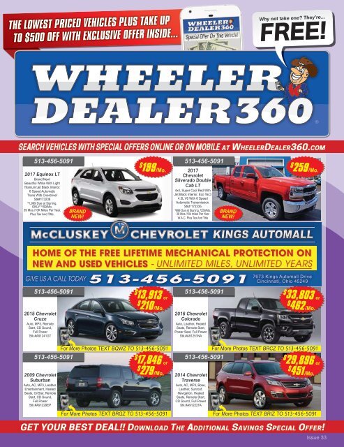 Wheeler Dealer Issue 33, 2017