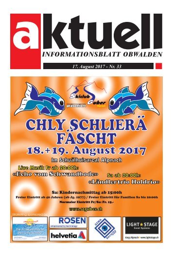 Aktuell Obwalden 33-2017