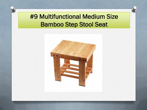 Top 10 Best Wooden Step Stools
