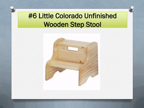 Top 10 Best Wooden Step Stools