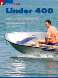 Fishing boat Linder 400