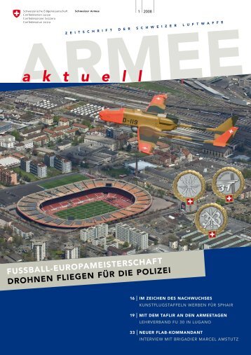 ARMEE aktuell 1/08 - Schweizer Luftwaffe - admin.ch