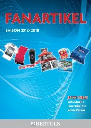 Bertels Fanartikel Katalog 2017/2018