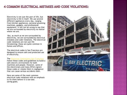 Electrical-Contractors-SanFrancisco