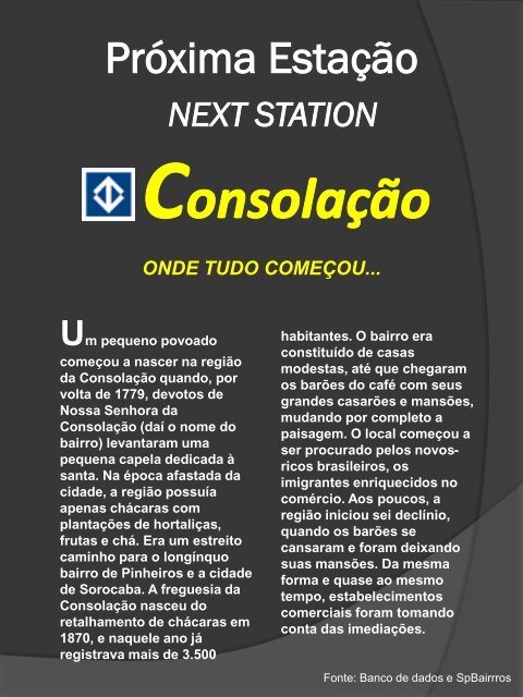 REVISTA CONSOLAÇÃO