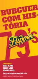 Cardápio Flipper