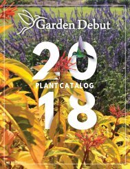 2018 Garden Debut Catalog