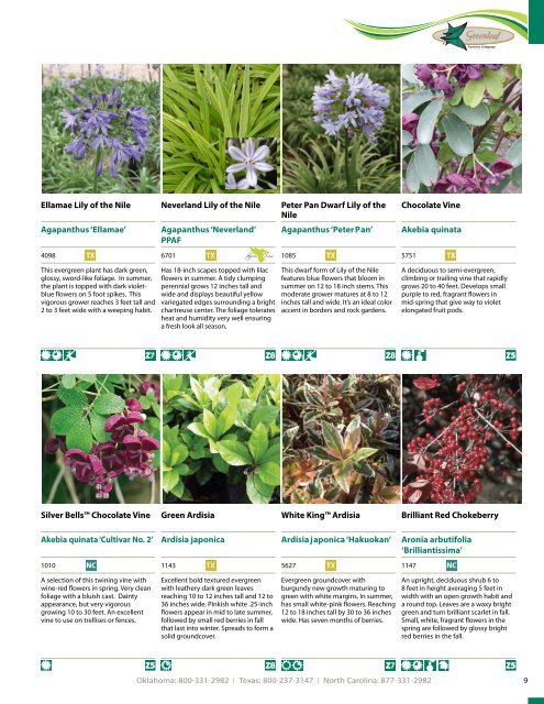 Greenleaf Nursery Company Catalog 2017-2018