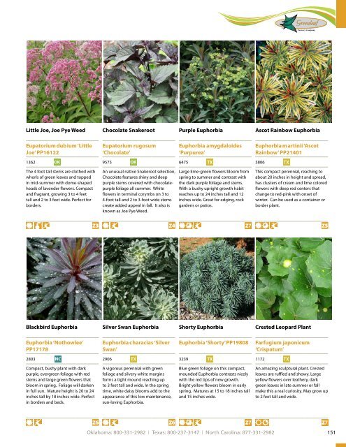 Greenleaf Nursery Company Catalog 2017-2018