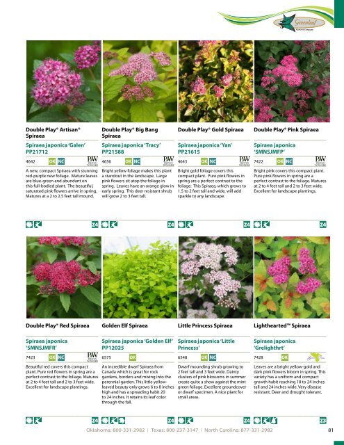 Greenleaf Nursery Company Catalog 2017-2018