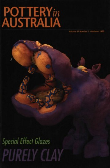 Pottery In Australia Vol 37 No 1 Autumn 1998