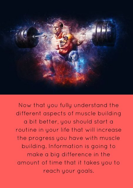 Muscle Building Tips For Fantastic Results