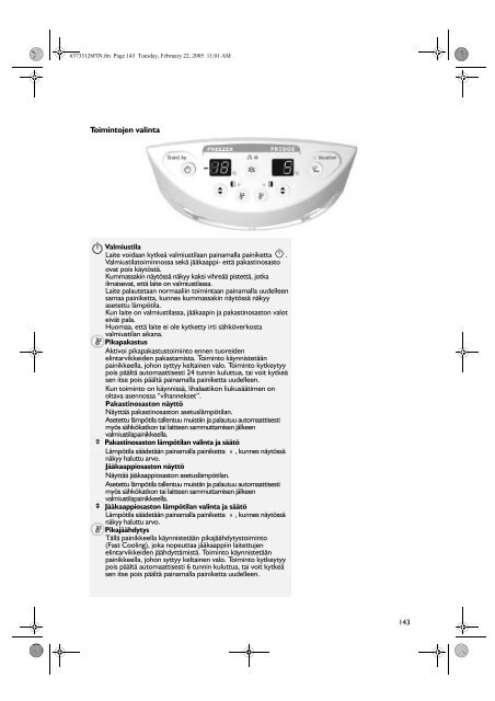 KitchenAid CFS 800 W - CFS 800 W FI (853965711000) Istruzioni per l'Uso