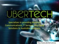 Cloud Hosting Australia - Ubertech 