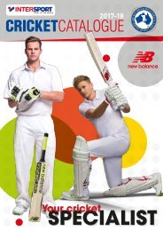 Intersport Cricket Catalogue 2017