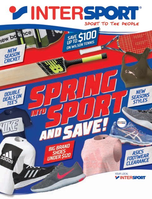 Intersport Spring Catalogue 2017
