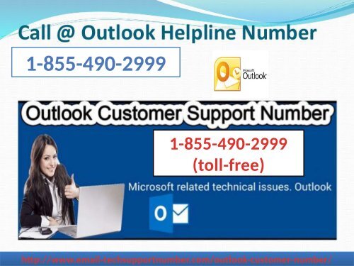 Outlook Customer Care Number 1-855-490-2999 help For Create new Outlook account